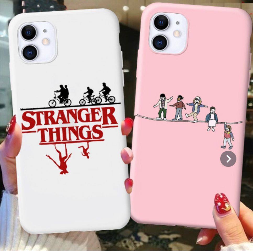 Moda Capinhas para celular Strager Things(do iPhone 11 a 8 Plus)