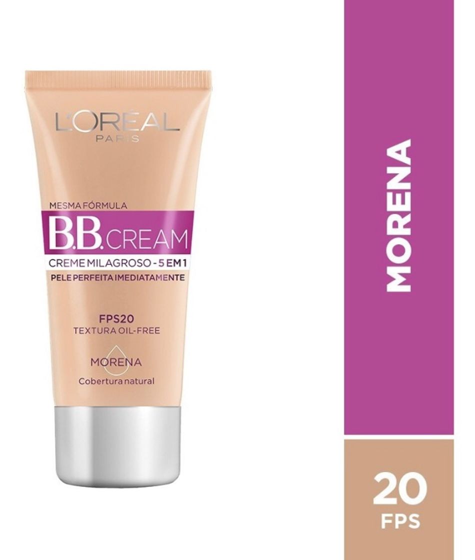 Moda Base Bb Cream L'oréal 5 Em 1 - Base Morena Fps20 - 30ml