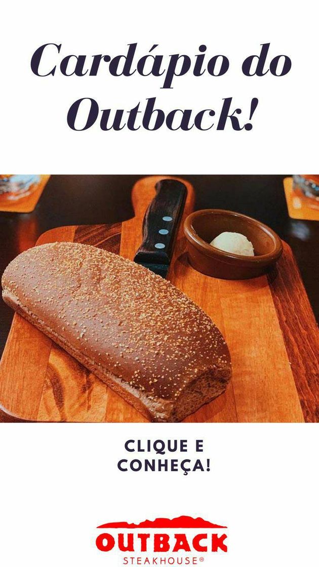 Fashion Entradinha Outback 🍞