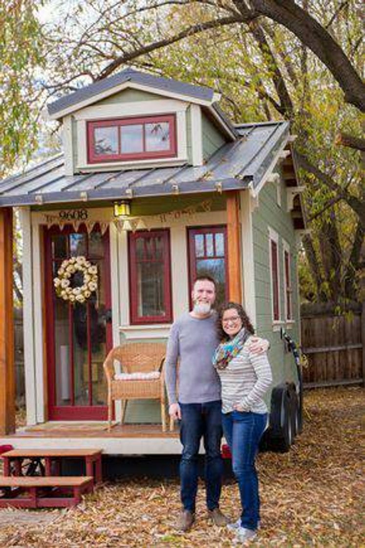 Fashion Tiny house em cima de rodas 