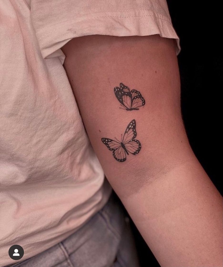 Moda Tattoo de borboletas 🦋