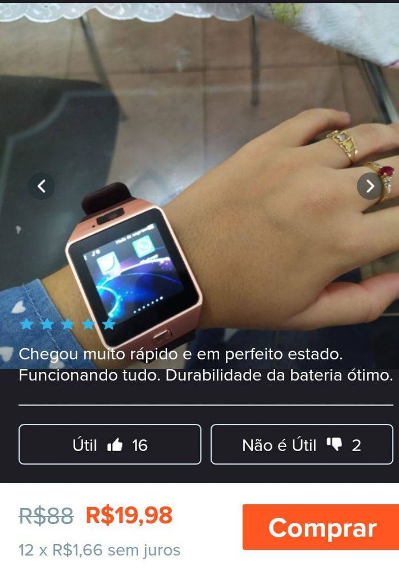 Moda Smartwatch 