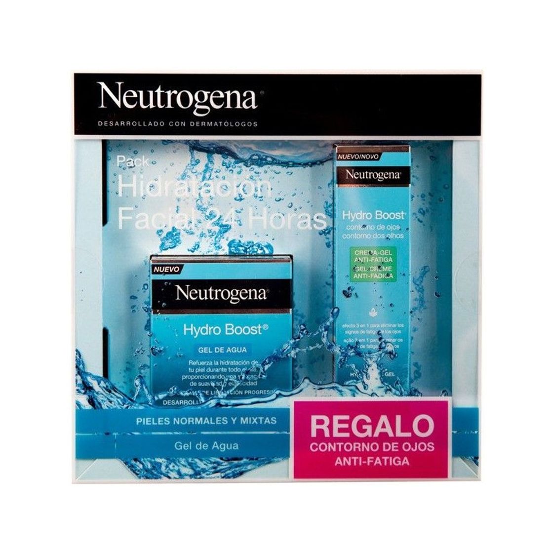 Belleza Neutrogena Pack Hidratación Facial 24 Horas