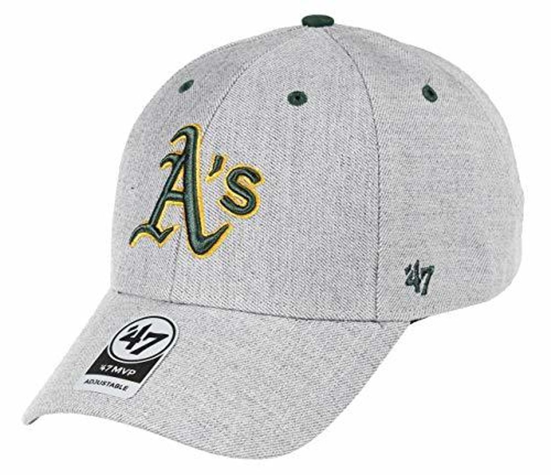 Places '47 Brand Oakland Athletics Adjustable Cap MVP MLB Storm Cloud Charcoal