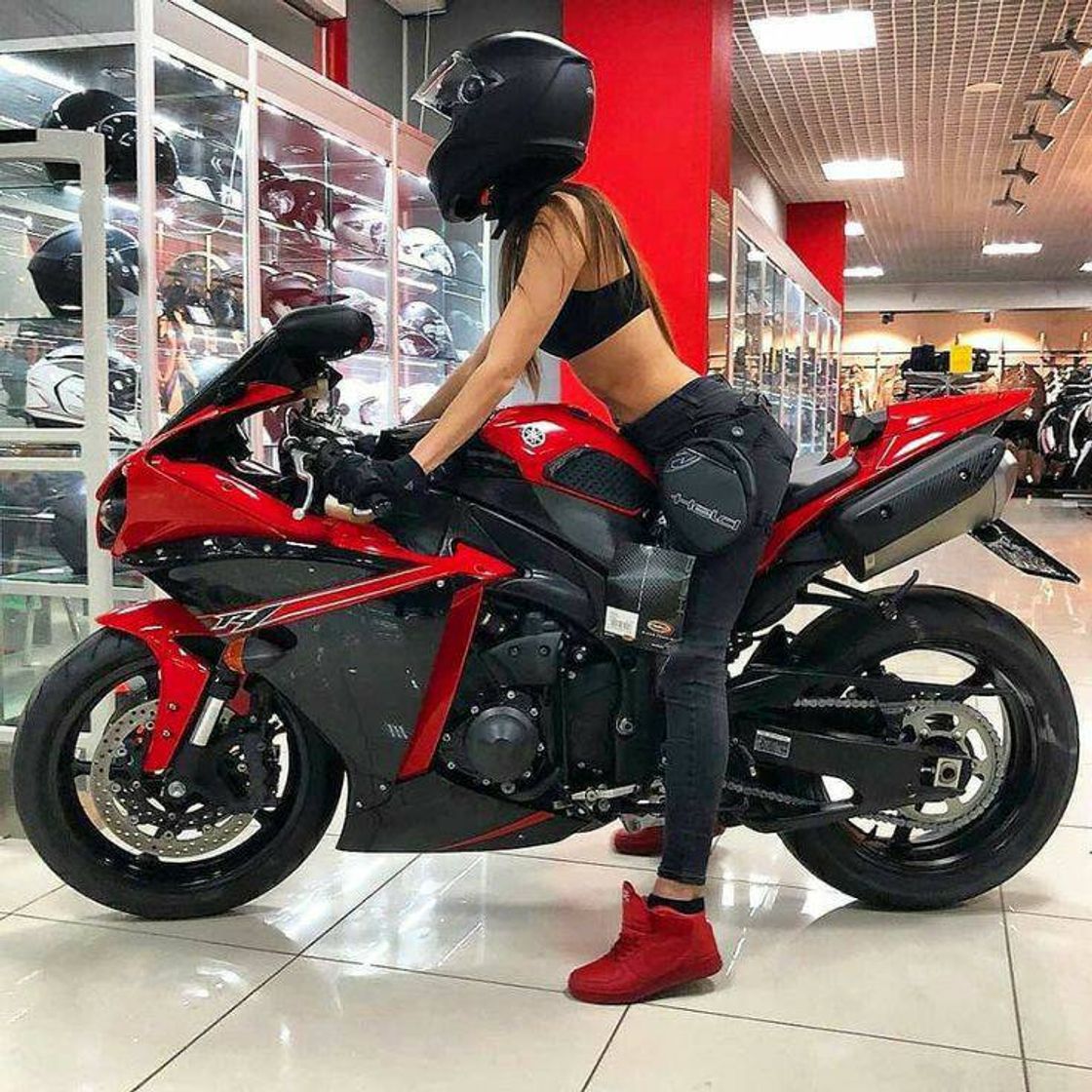 Fashion Motos Feminina🏍️💗