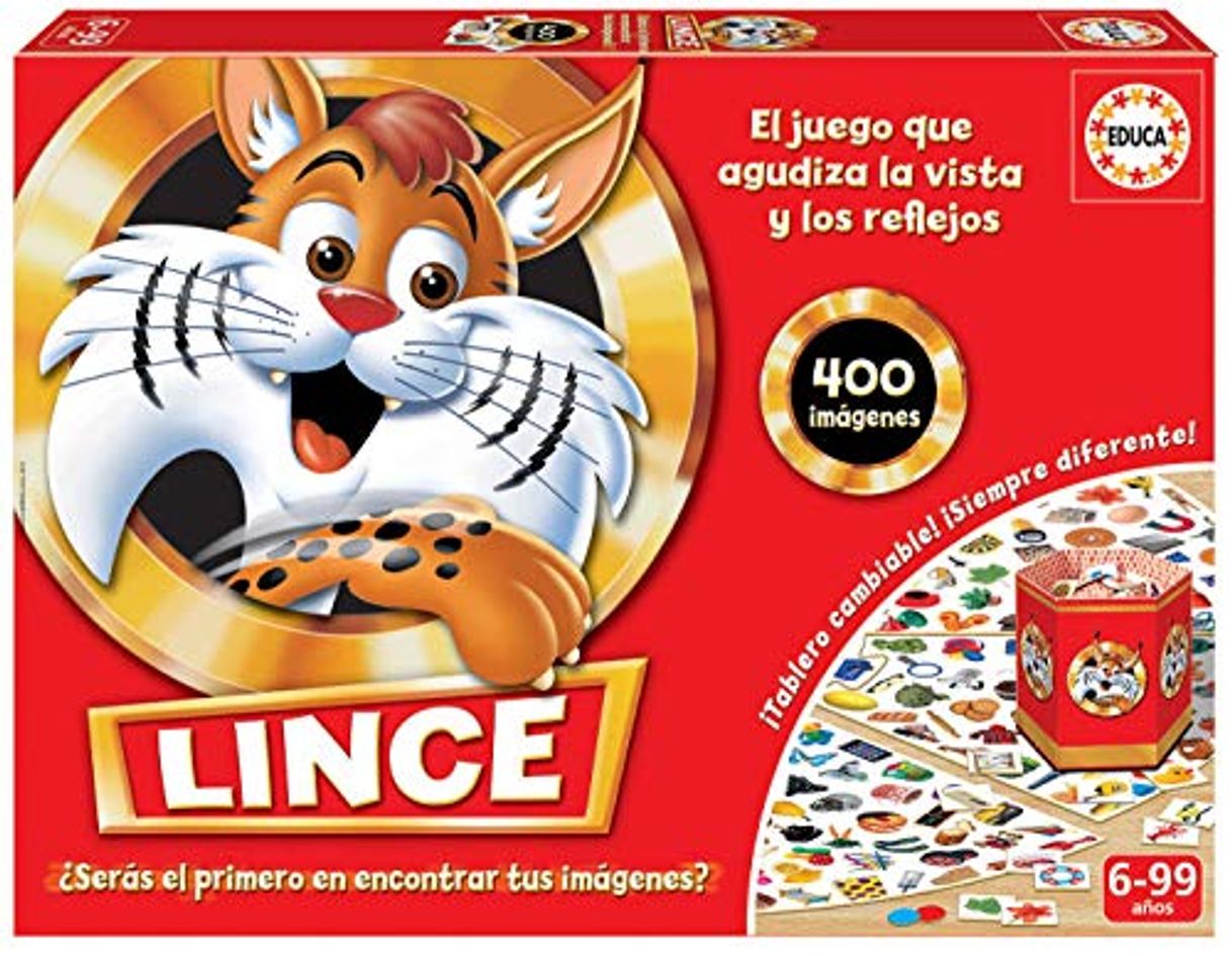 Product Educa Borrás- Lince Edición Familia con App, 400 Imágenes,