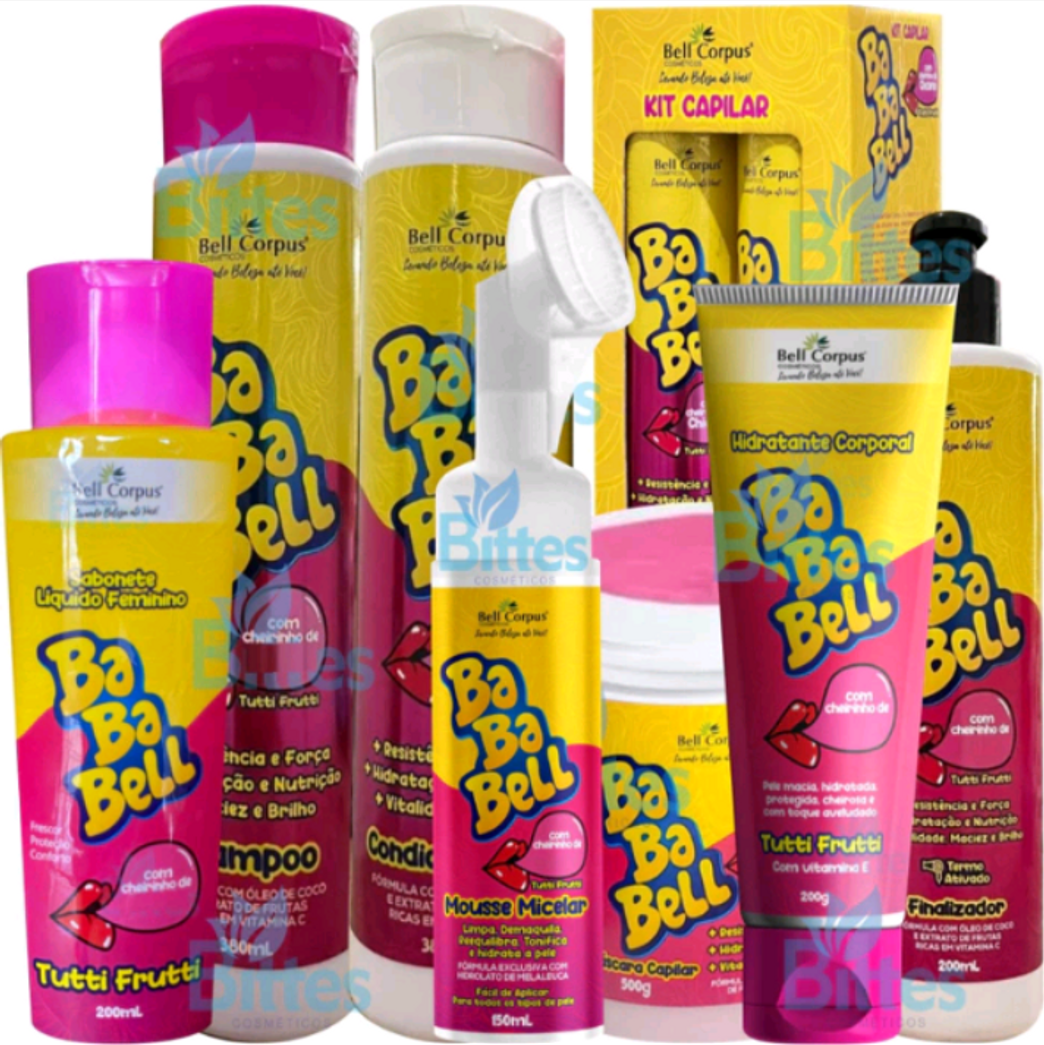 Social Kit para cabelo e rosto 