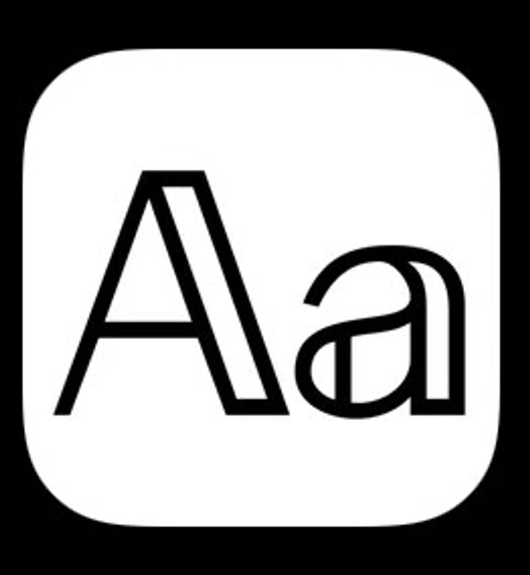 App ‎Fonts 