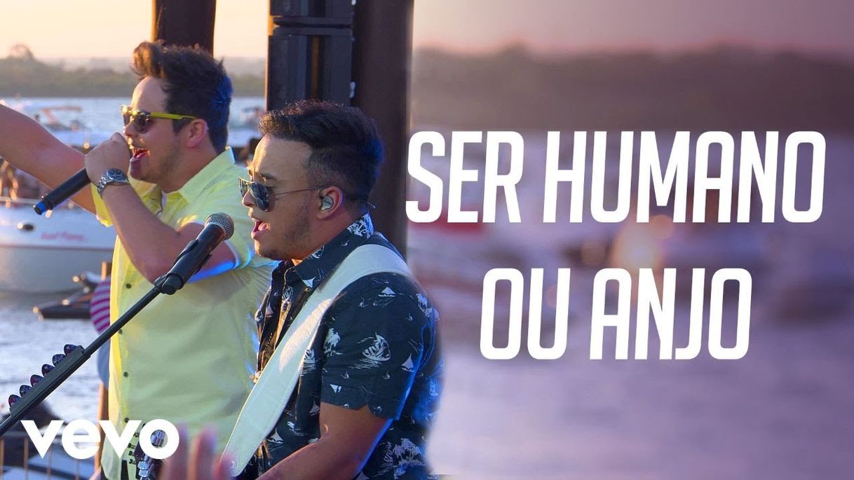 Canción Ser Humano Ou Anjo - Live