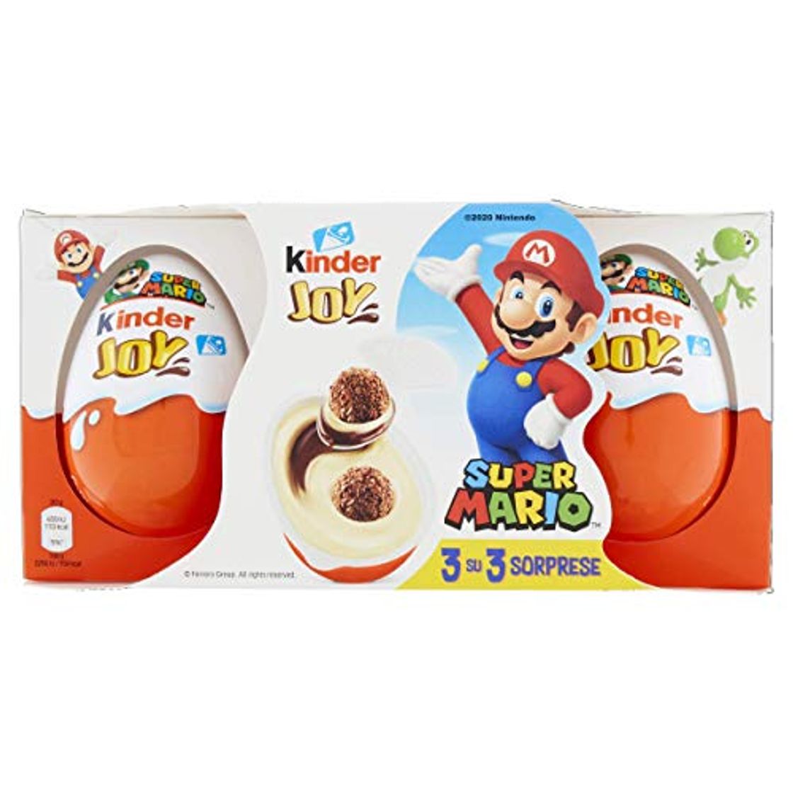 Product Kinder Huevo Joy - Paquete de 3 x 20 gr - Total