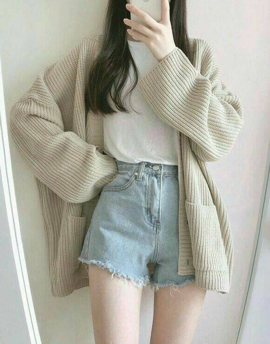 Social Moletom + shorts jeans 