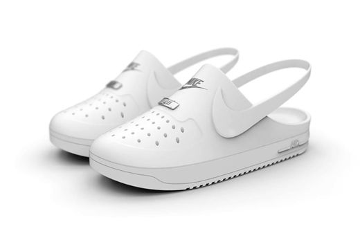Crocs x Nike Air Force 1 Imagined as Best Indoor Shoe | HYPEBEAST