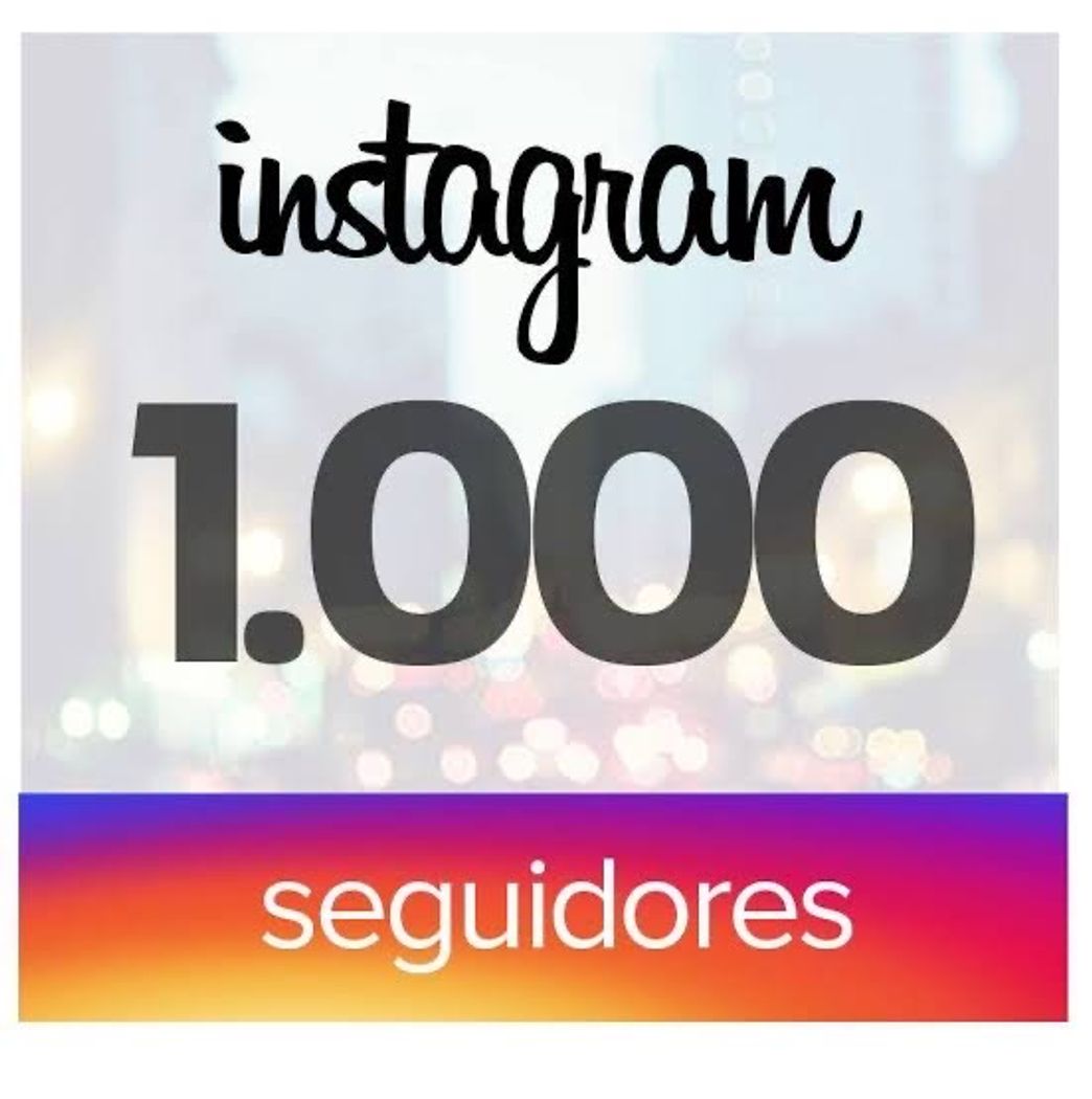 Social 1000 seguidores no Instagram em menos de 30 minutos 👍🏻