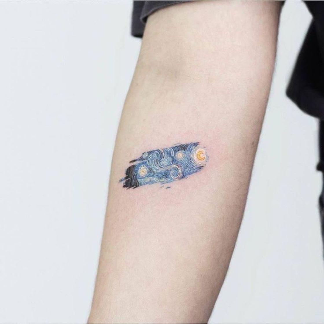 Social Tatto da arte de van gogh 