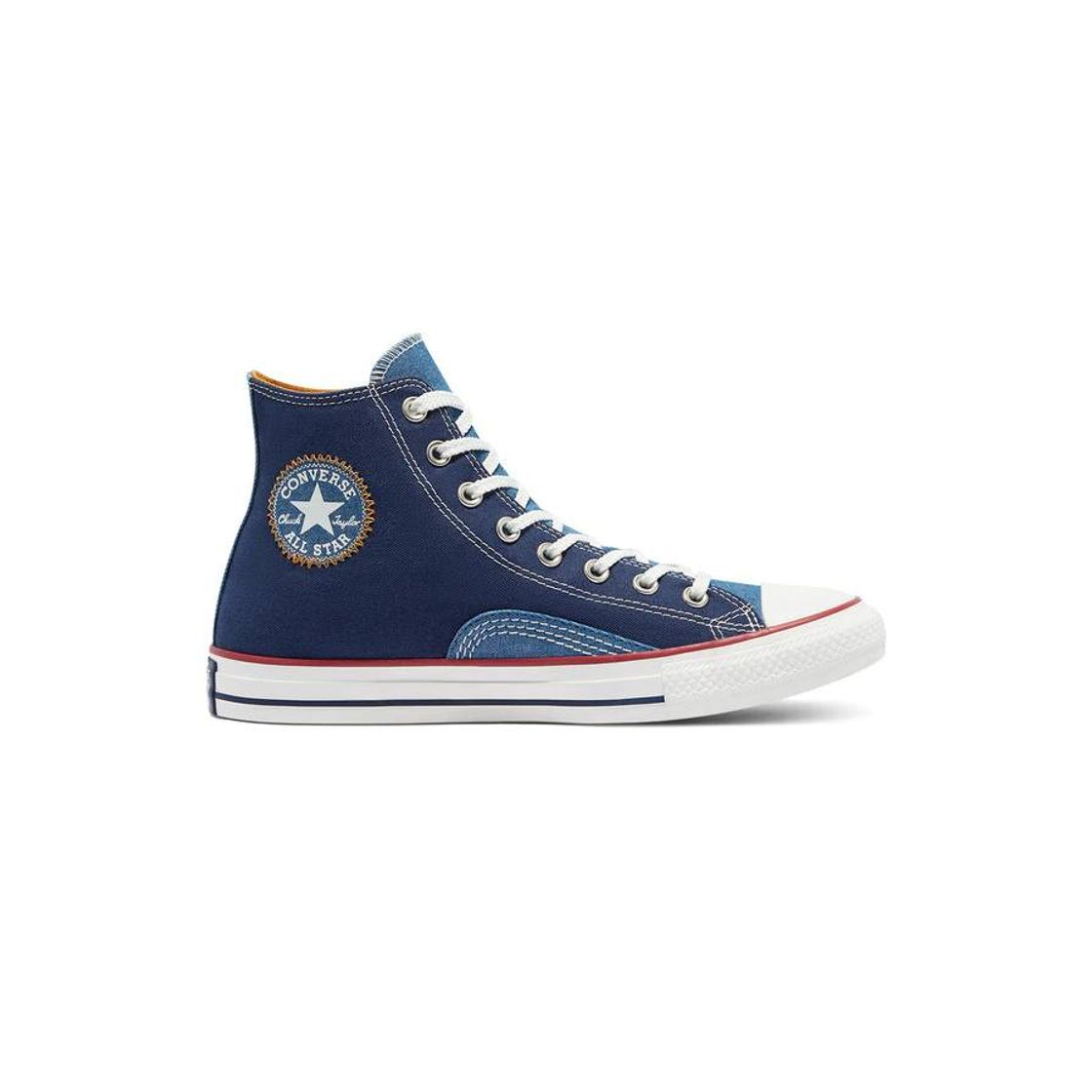 Moda Zapatillas casual unisex Chuck Taylor Indigo Boro Alta Converse