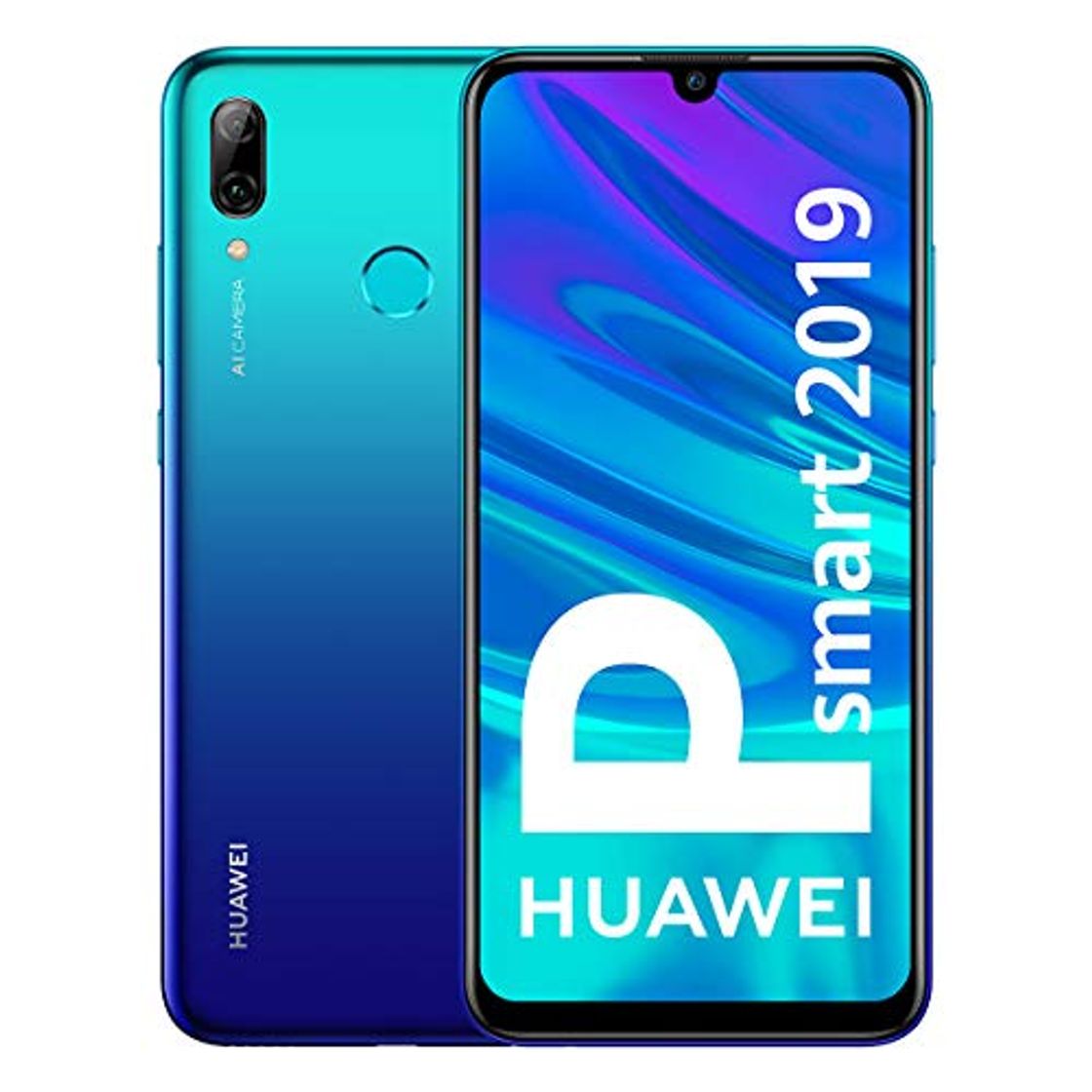 Electrónica Huawei P Smart 2019 - Smartphone de 6.2", 3 GB RAM, 64