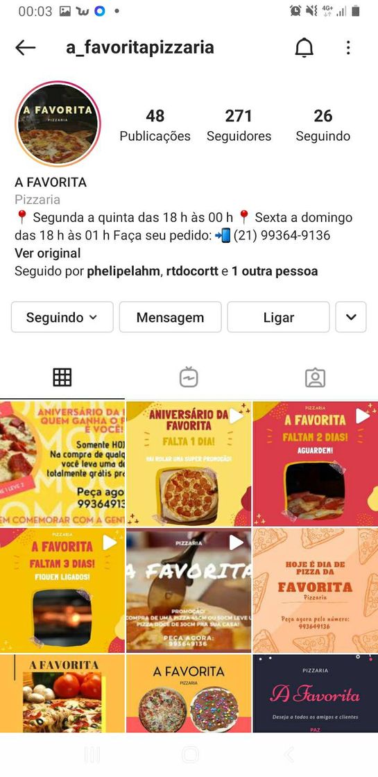 Restaurants A Favorita Pizzaria