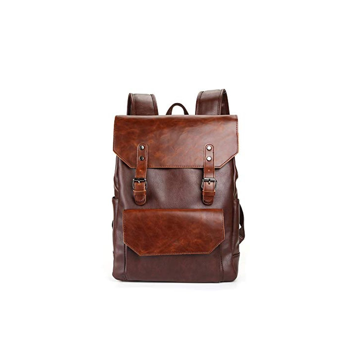 Producto YFbear Mochilas tipo casual cuero mensajero Mochila Bolsa portátil Cartera cartera Vintage