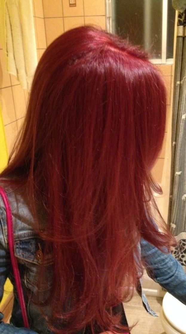 Fashion Cabelo vermelho