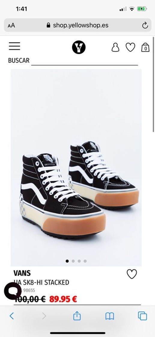 Moda VANS SK8 HI STACKED