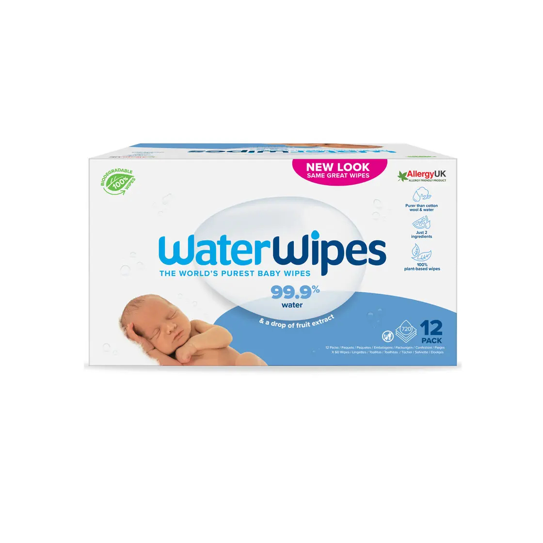 Producto TOALLITAS BEBÉ WATERWIPES