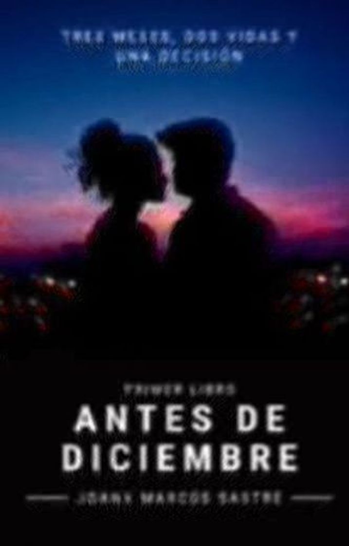Libro Antes de diciembre (Tapa blanda)