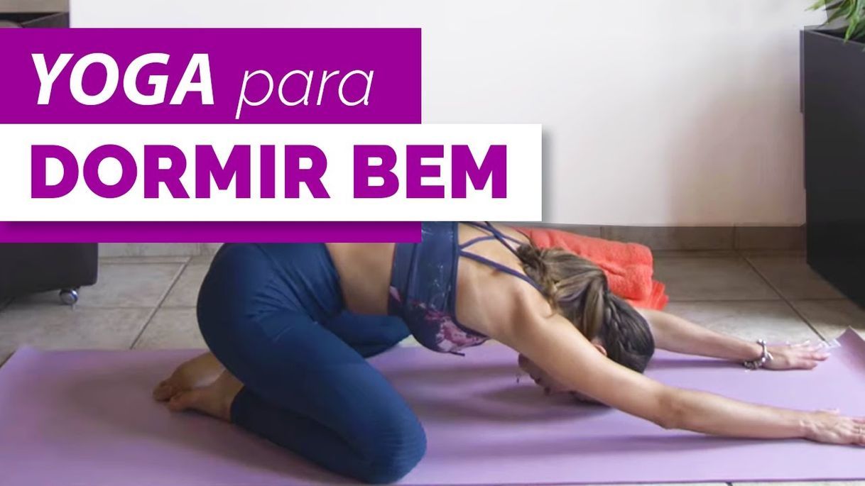 Fashion Exerc. De Yoga Para dormir bem 