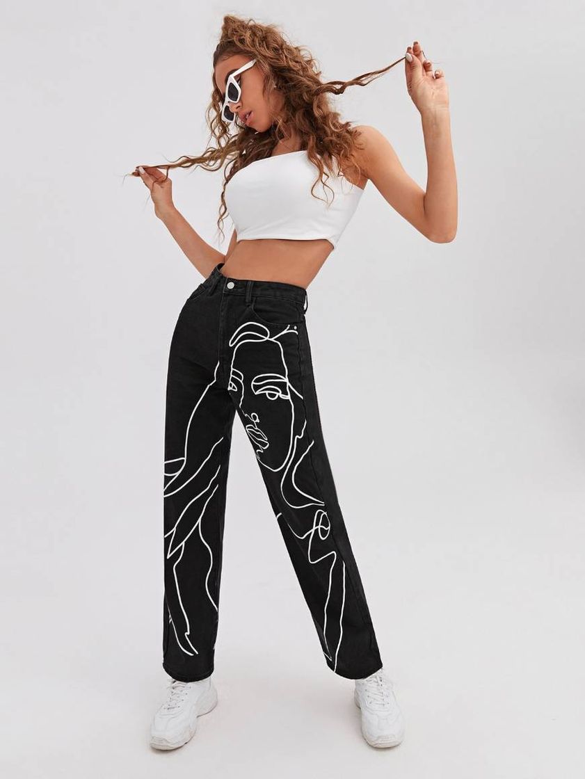 Fashion calça JEANS 