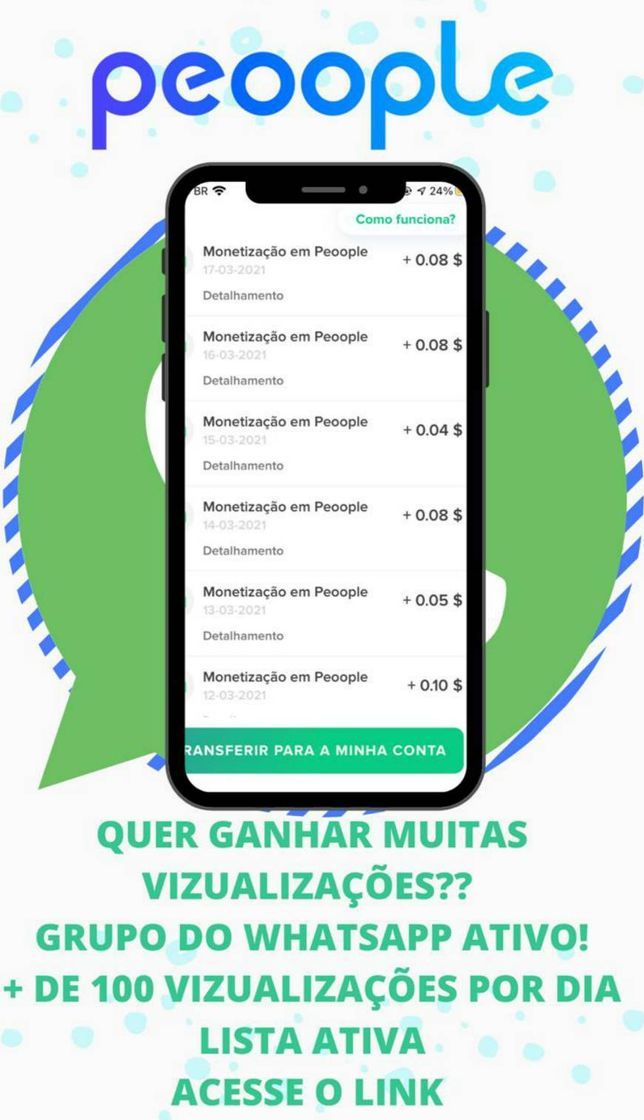 Social GRUPO PEOOPLE 1K SEGUIDORES 