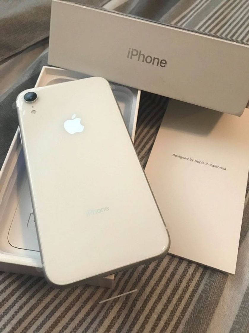 Moda Apple iPhone XR, Blanco, 64 GB. 🤍