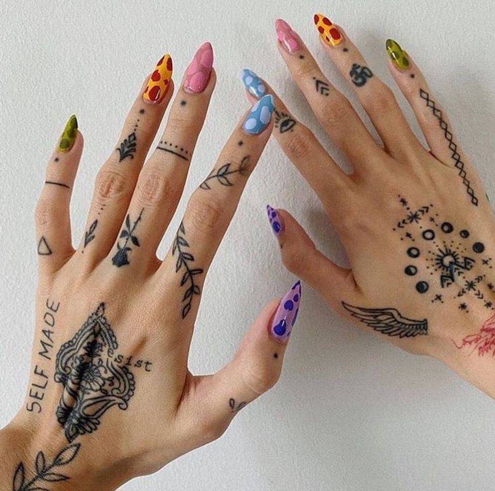 Fashion Hands tattoo