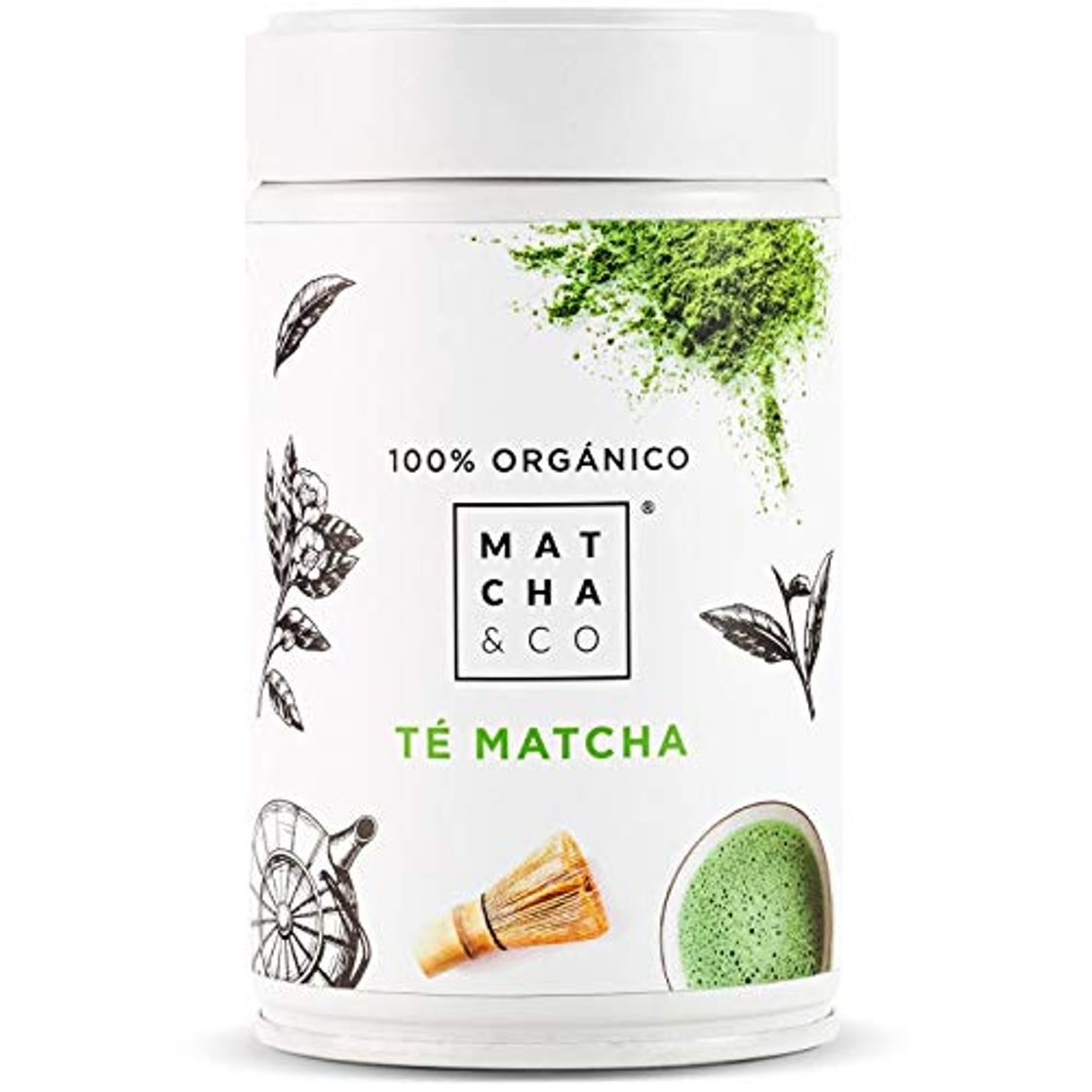 Lugares Matcha 100% Ecológico (80 g)