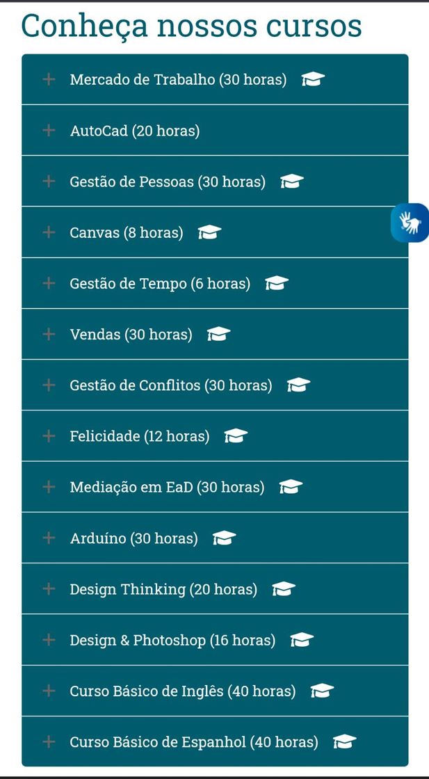 App Centro Paula Souza - MOOC/ Cursos Gratuitos 