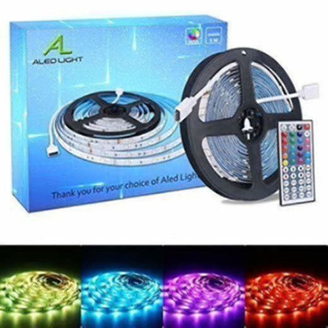Social ALED LIGHT Tiras LED 5050 RGB 5m de Longitud 150 LED Multicolor