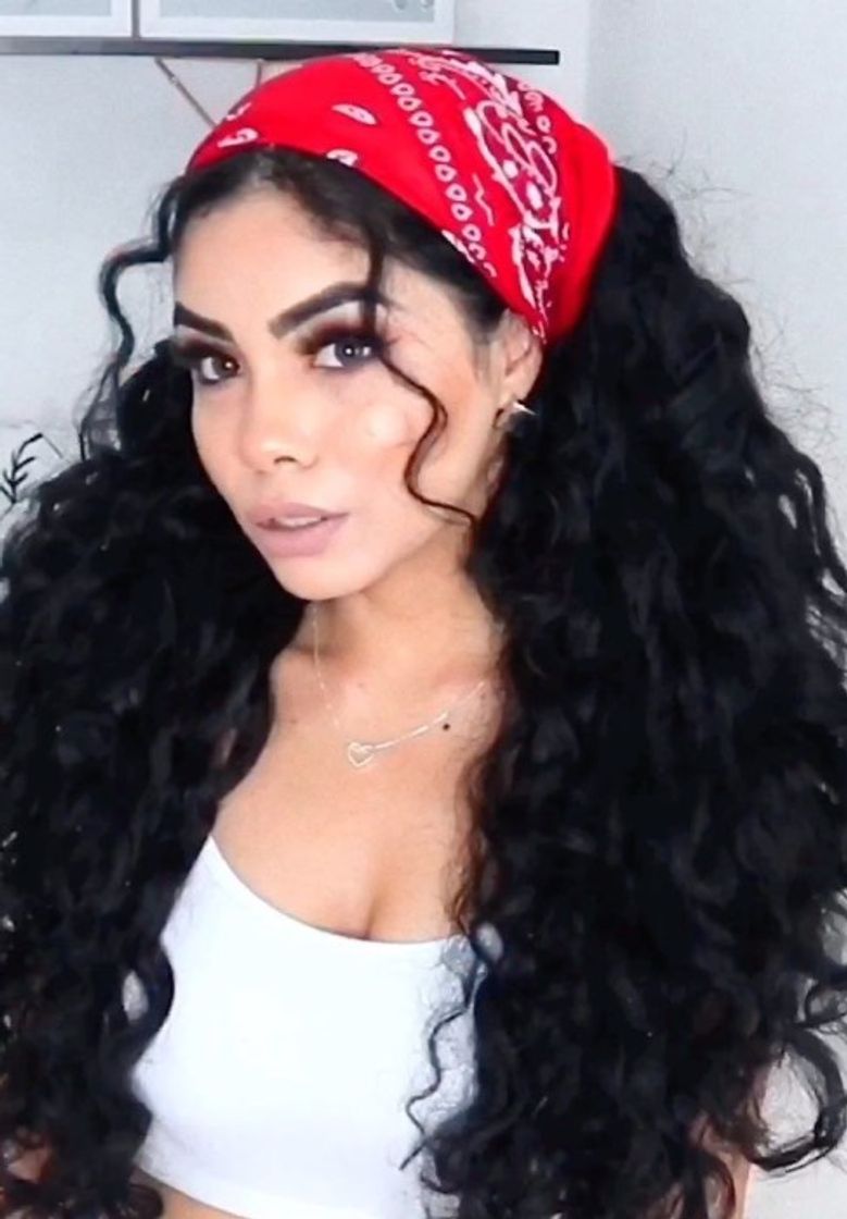 Fashion Penteado com bandana