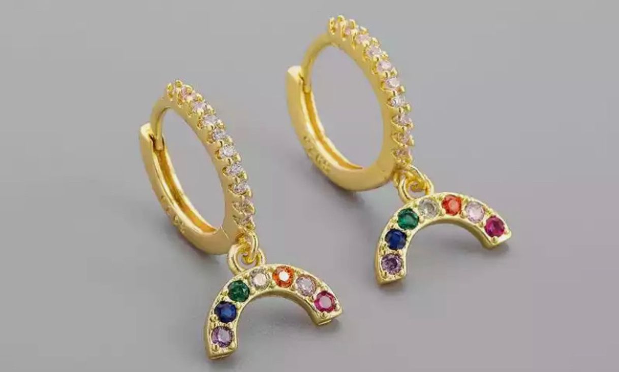 Fashion Pendientes arcoiris