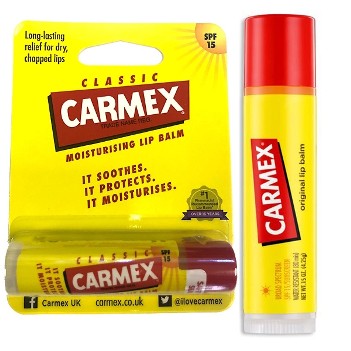 Moda CLICK STICK Carmex precio