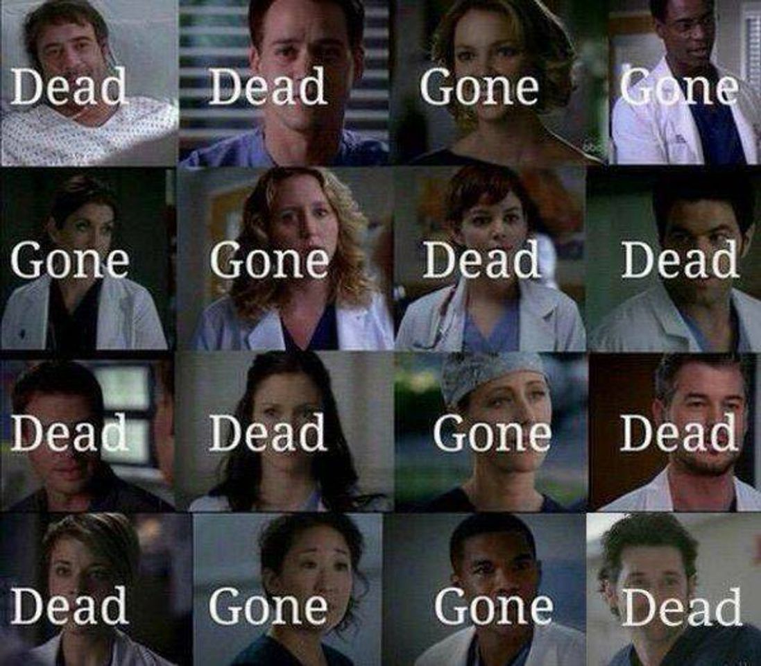 Moda Grey's Anatomy