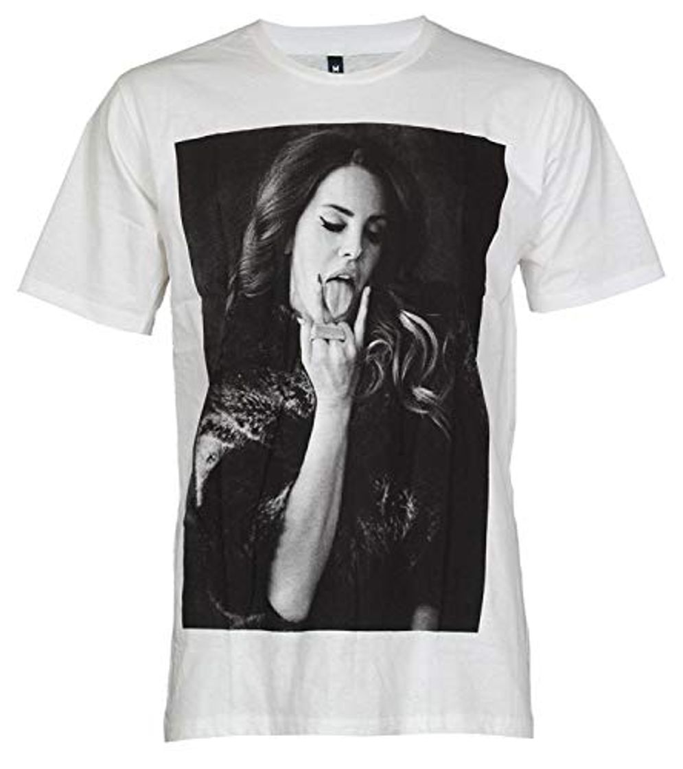 Moda Lana del Rey Rock Music Short Sleeve T