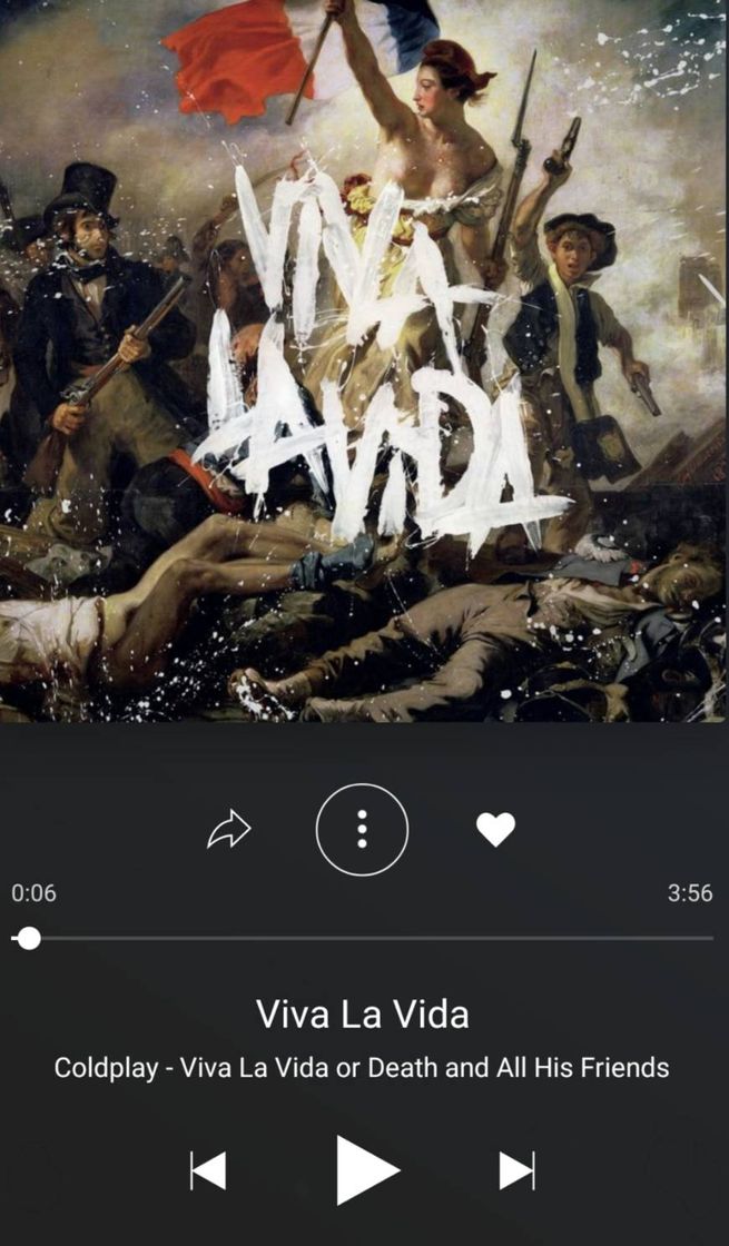 Canción Viva La Vida