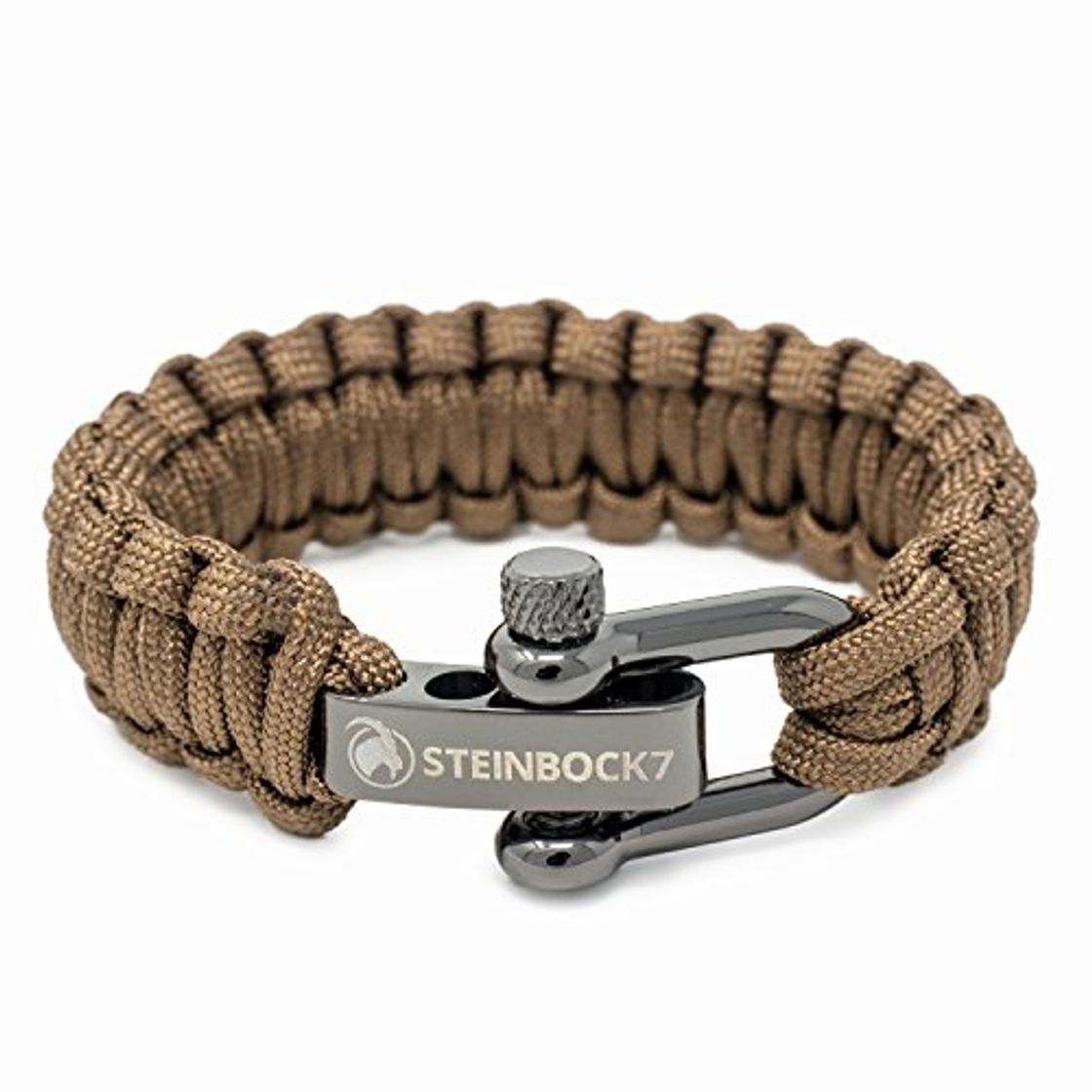 Moda Steinbock7 Pulsera de cuerda de supervivencia Paracord