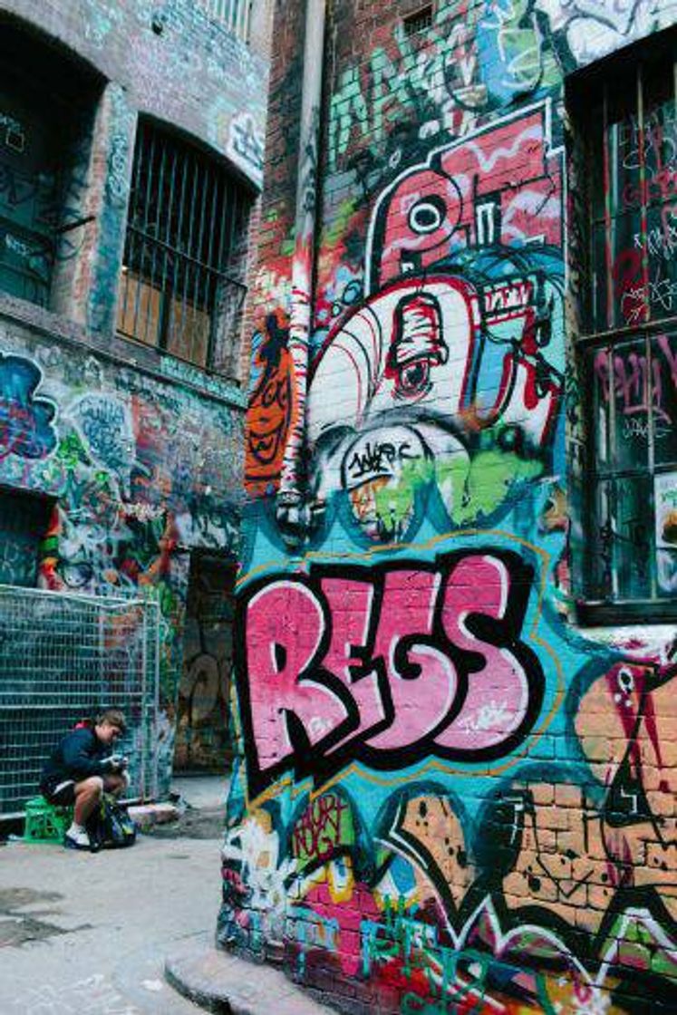 Moda Street Art in Melbourne Laneways