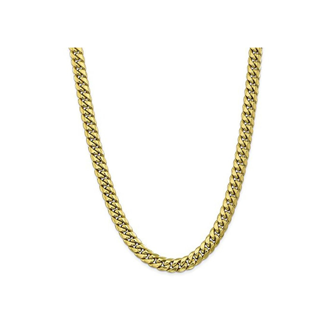 Social Leslie 's - Collar de cadena cubana de 9