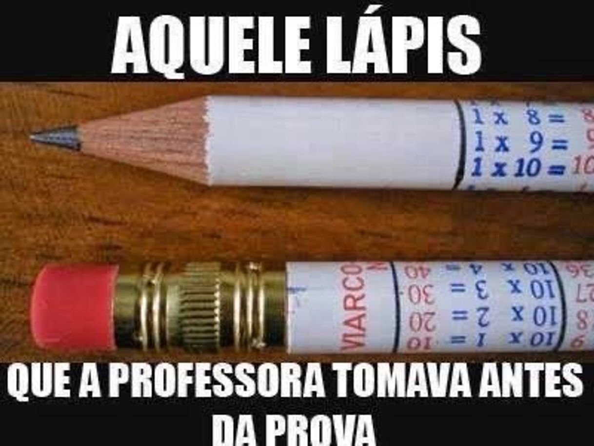 Moda Lápis tabuada