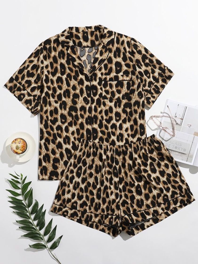 Moda Pijama leopardo 🐆 