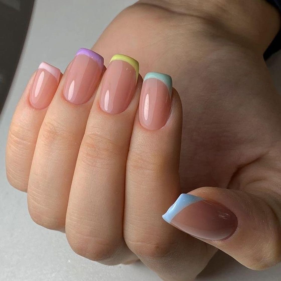 Social  Francesinha colorida: fotos e tutoriais q - Dicas de Mulher