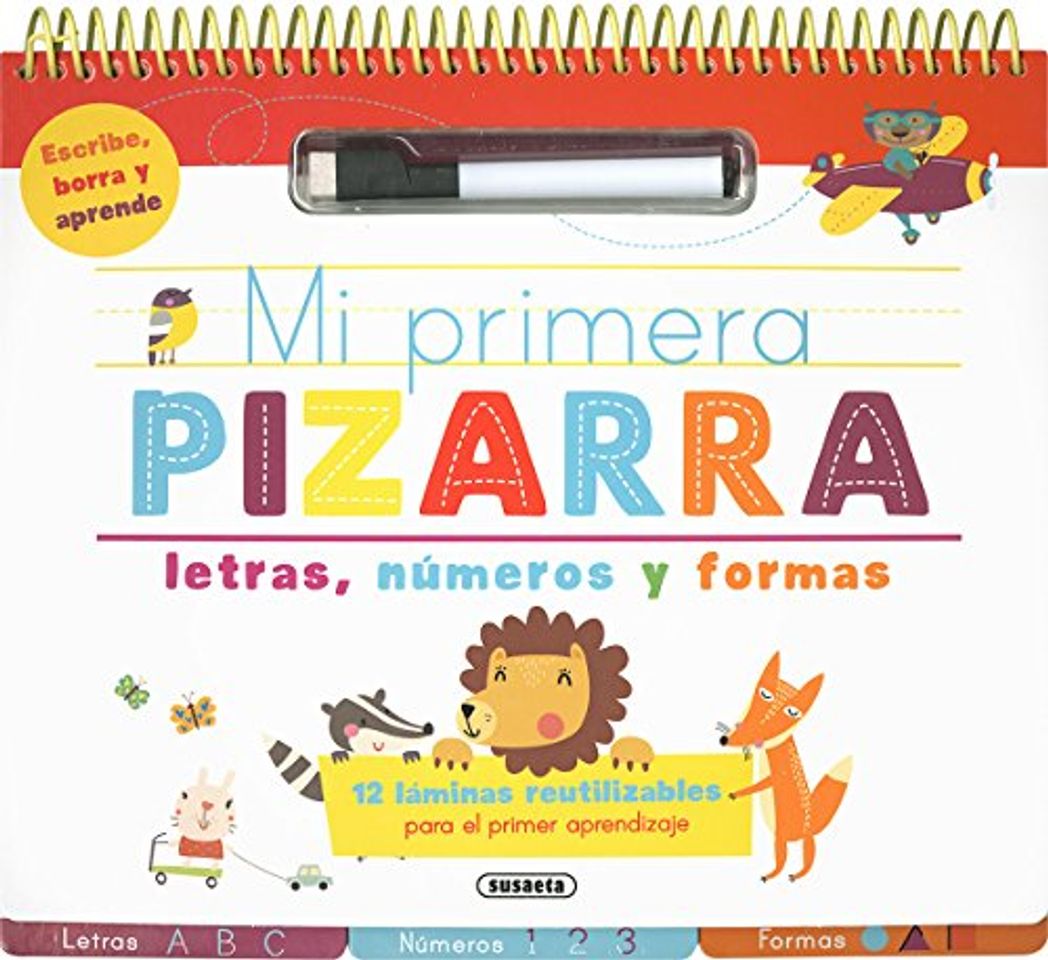 Book Mi primera pizarra de letras, números y formas