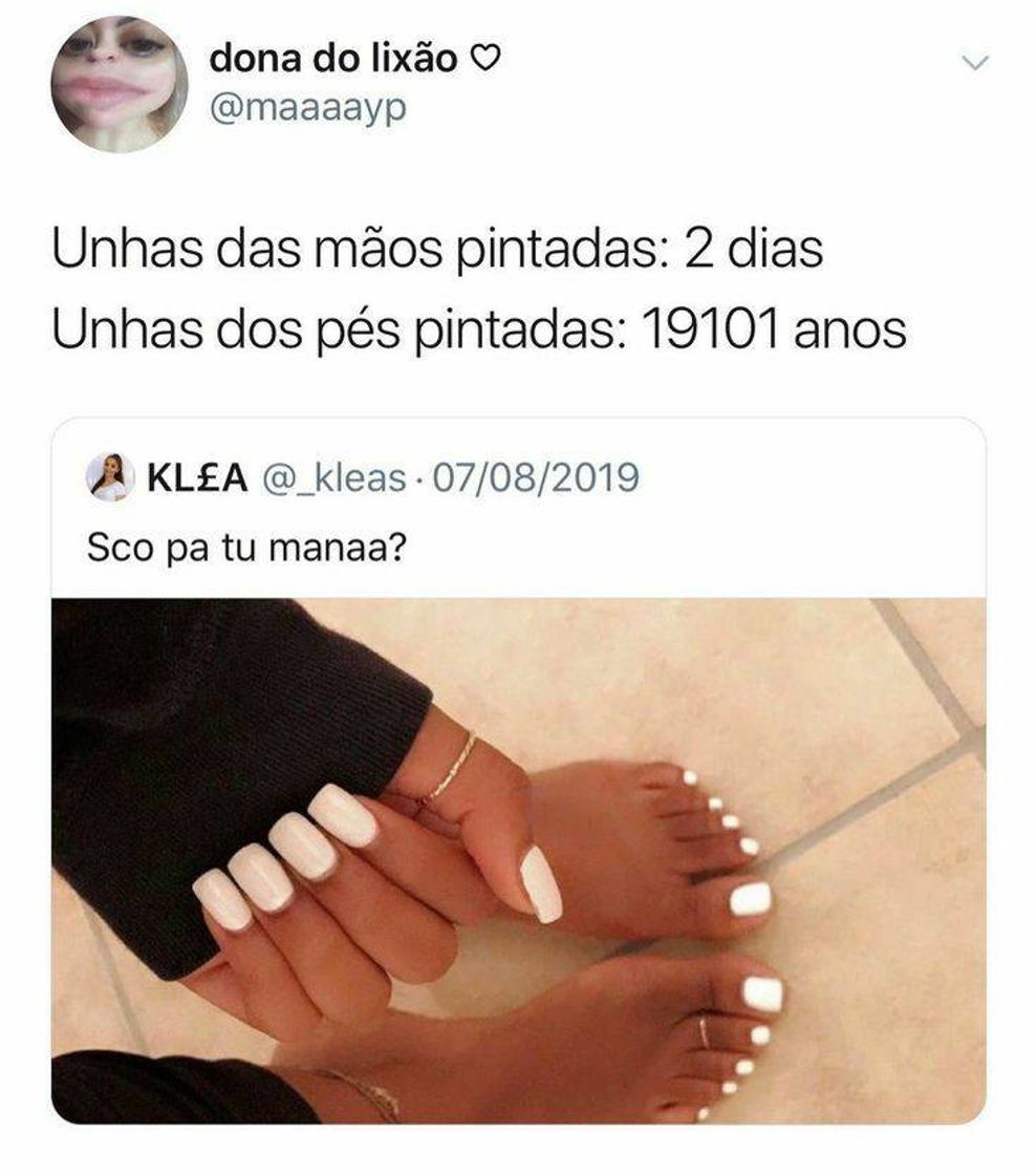 Moda unhas