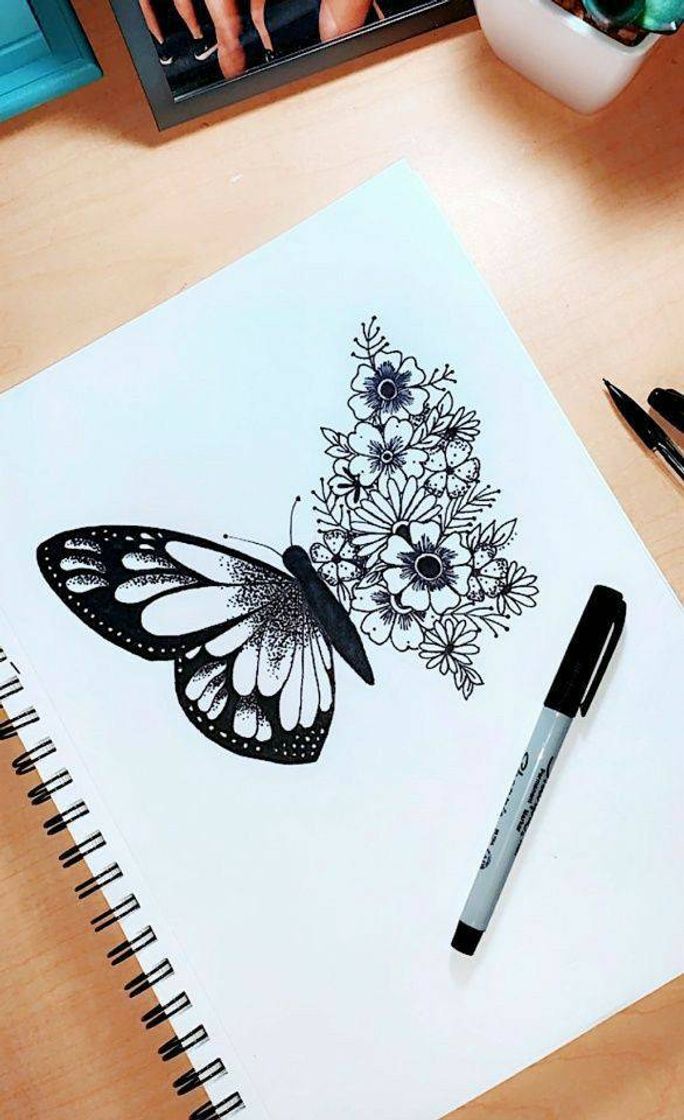 Fashion Inspirações de borboleta para tatto 🦋