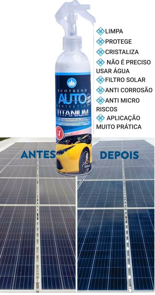 Fashion Auto Protection Titanium uso em também em placa solar 